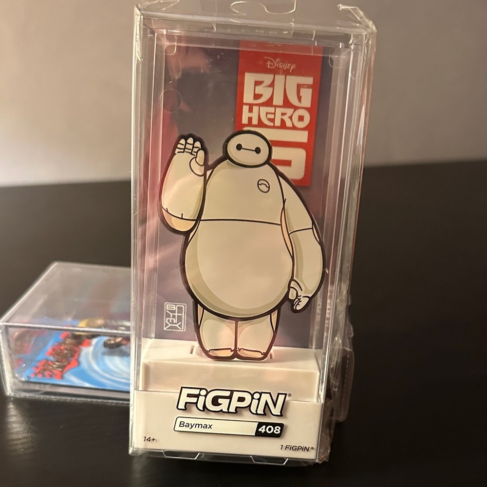 FiGPiN Baymax Big Hero 6 #408 Classic 3-Inch Enamel Pin (NWT)